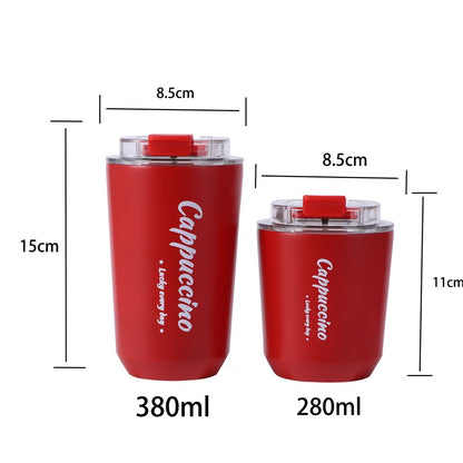 Double-Layer Stainless Steel Vacuum Insulation Coffee Cup