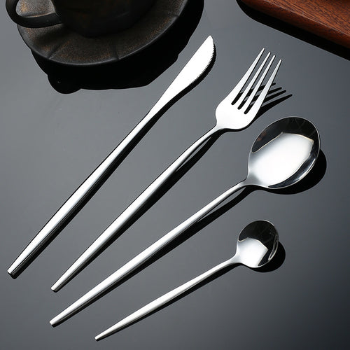 Stainless Steel Portuguese Cutlery Set for Dining