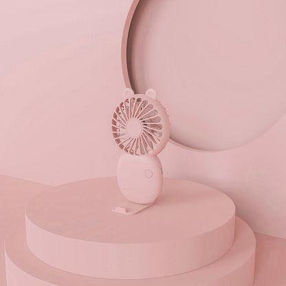 USB Mini Electric Wind Fan - Portable Quiet Desk Fan