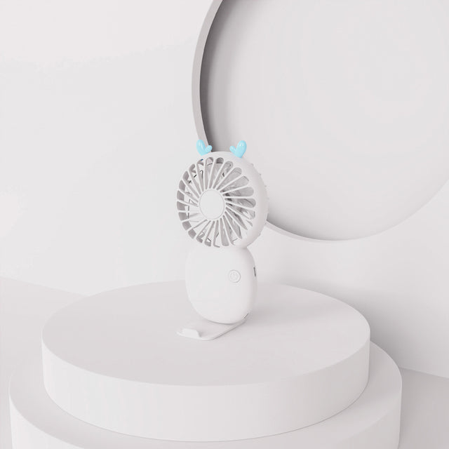 USB Mini Electric Wind Fan - Portable Quiet Desk Fan