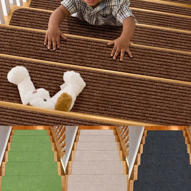 Self-Adhesive Non-Slip Stair Step Mat (1 Piece)