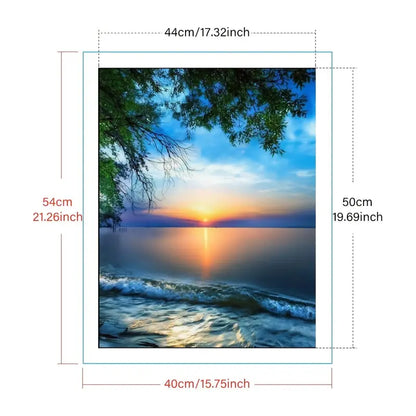 DIY 5D Diamond Painting Scenic Wall Art (No Frame)