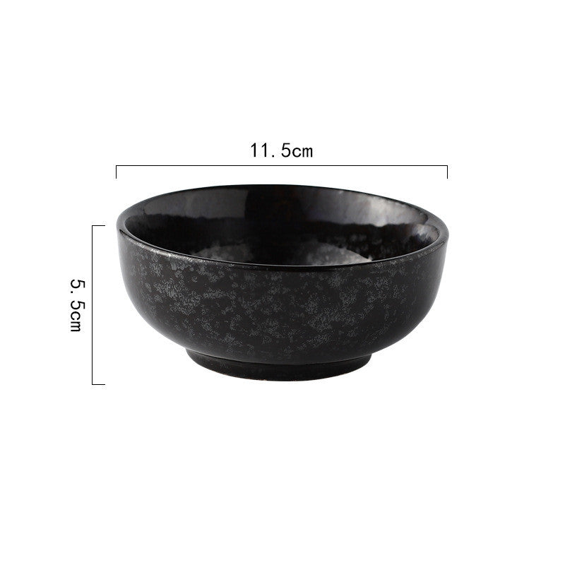 Japanese 4.5-Inch Ceramic Rice Bowl for Home Use