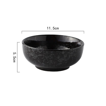 Japanese 4.5-Inch Ceramic Rice Bowl for Home Use