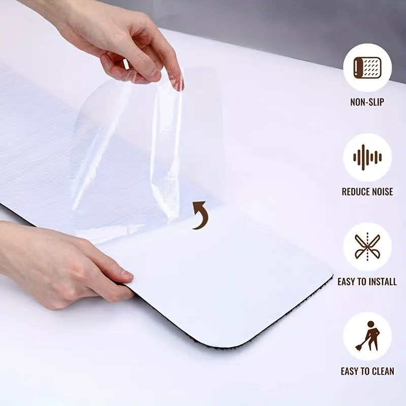 Self-Adhesive Non-Slip Stair Step Mat (1 Piece)
