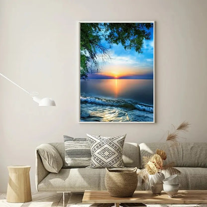 DIY 5D Diamond Painting Scenic Wall Art (No Frame)