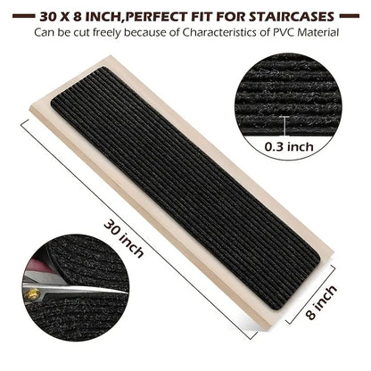 Self-Adhesive Non-Slip Stair Step Mat (1 Piece)