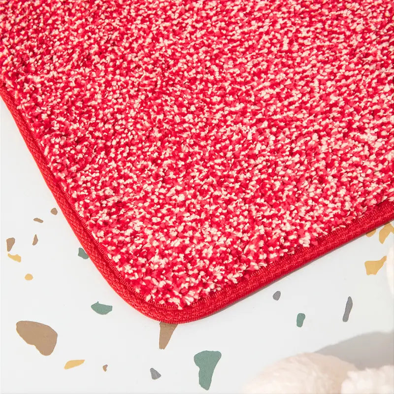 1pc Pink Absorbent Soft Bathroom and Kitchen Mat